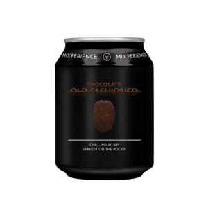 Chocolate old fashioned cocktail